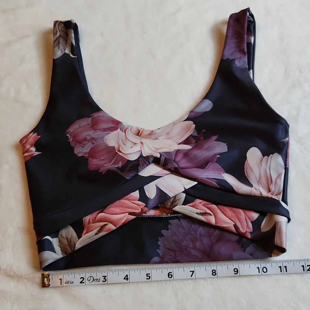 Celestine, Women's, Activewear Yoga Gym Floral Sports Bra